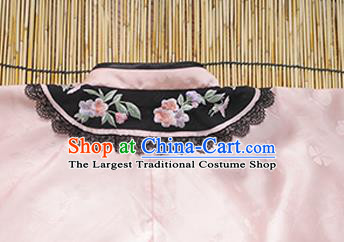 China Ancient Rich Female Clothing Traditional Qing Dynasty Noble Lady Historical Costume