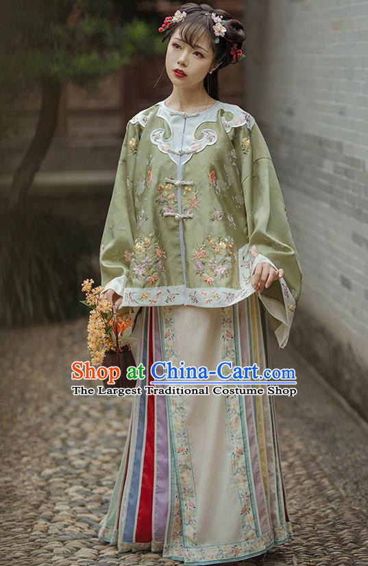 China Ancient Palace Princess Historical Costumes Traditional Qing Dynasty Manchu Infanta Clothing Complete Set