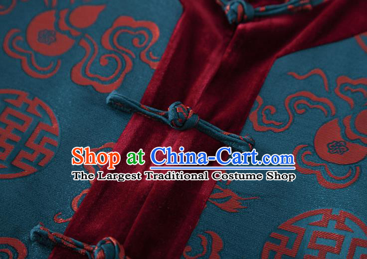 Chinese Tang Suit Waistcoat National New Year Vest Upper Outer Garment