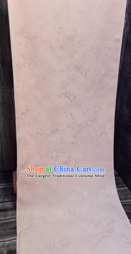 Traditional Hanfu Dress Classical Sakura Pattern Silk Fabric Asian Japan Kimono Pink Brocade Tapestry