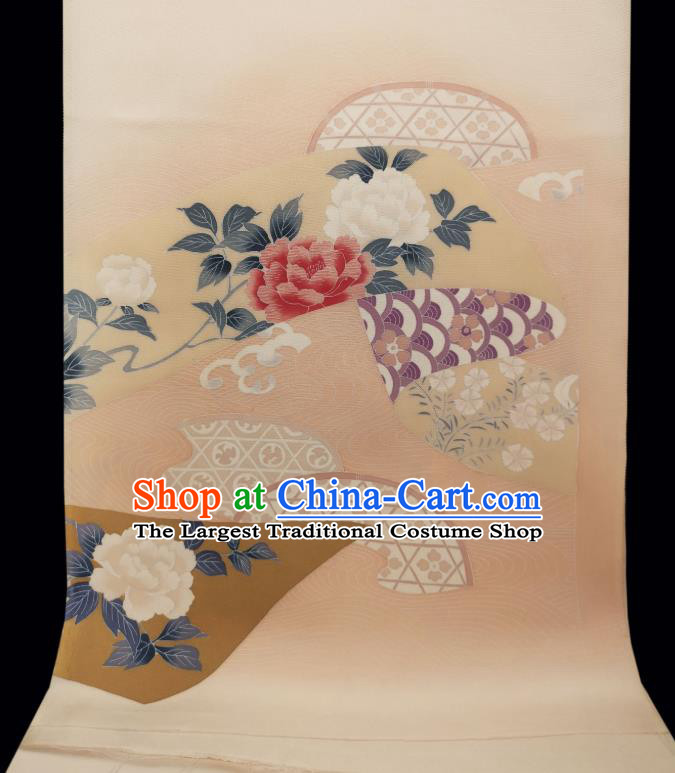 Asian Japan Classical Brocade Traditional Silk Fabric Japanese Kimono Tapestry Drapery