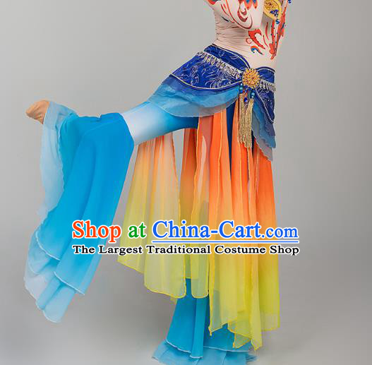 China Flying Apsaras Dance Dress Classical Dance Stage Performance Costume