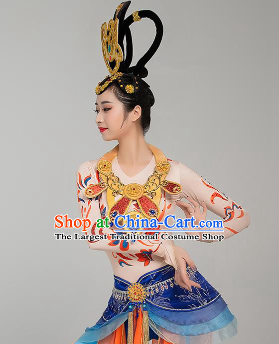 China Flying Apsaras Dance Dress Classical Dance Stage Performance Costume