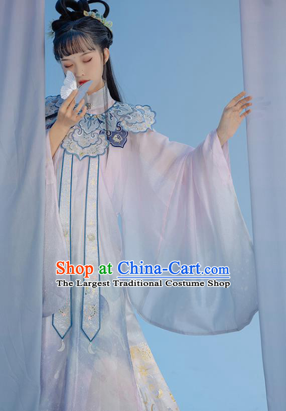 China Ancient Court Princess Hanfu Clothing Traditional Ming Dynasty Nobility Lady Costumes