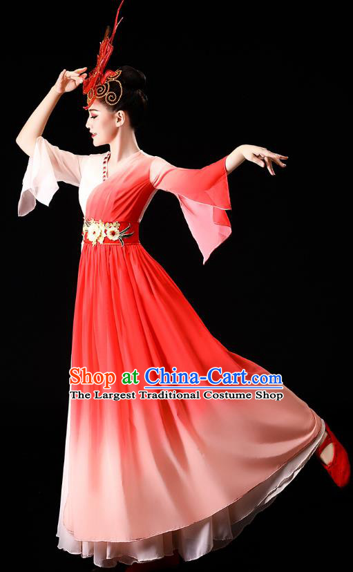 China Modern Dance Stage Performance Costume Opening Dance Dress Chorus Clothing
