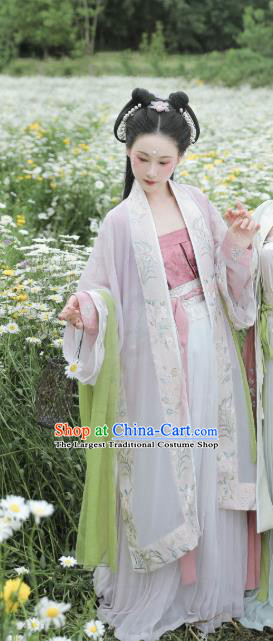 China Traditional Ming Dynasty Court Beauty Clothing Ancient Palace Princess Hanfu Dress Historical Costumes