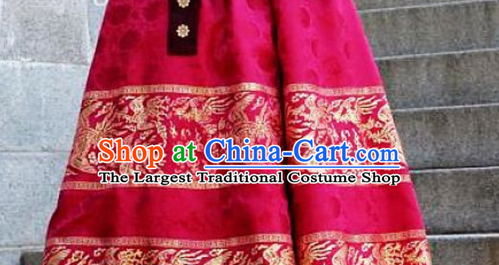 Korean Classical Imperial Costume Traditional Korean Queen Princess Ceremony Costumes for Women