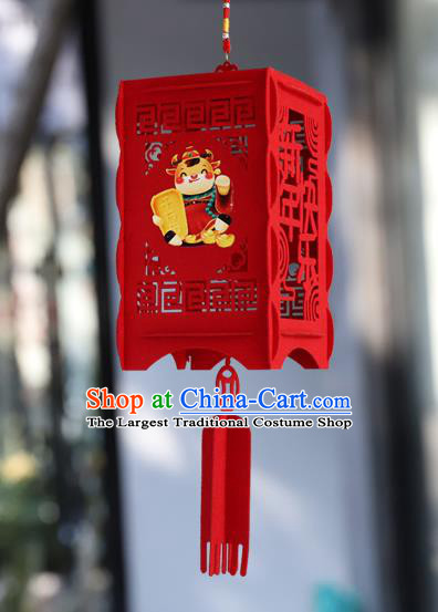China Handmade Decoration Hanging Lamp Traditional Spring Festival Red Lantern