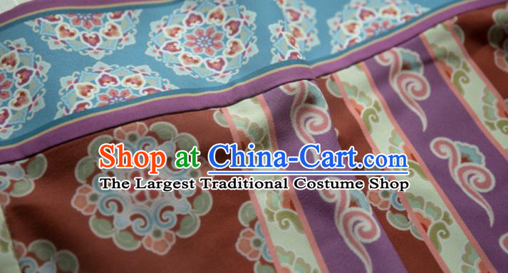 China Ancient Palace Princess Hanfu Dress Traditional Tang Dynasty Royal Infanta Historical Clothing Complete Set