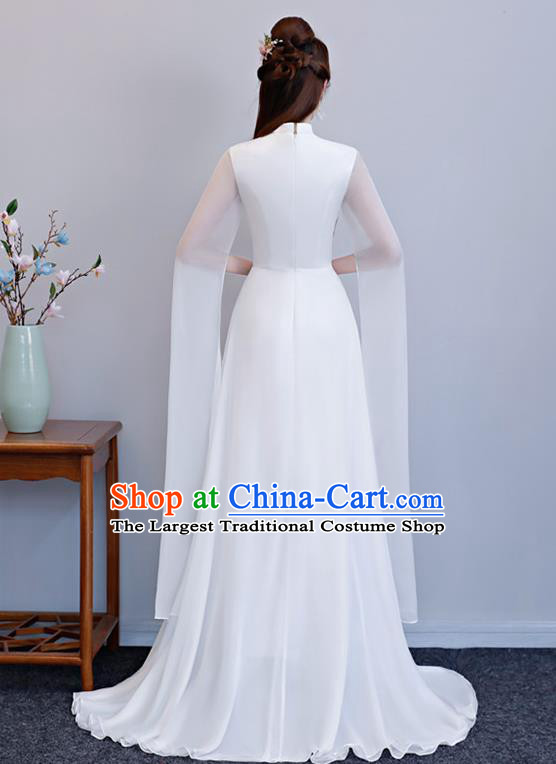 China Classical Dance Full Dress Woman Stage Show Costume Catwalks Performance Clothing