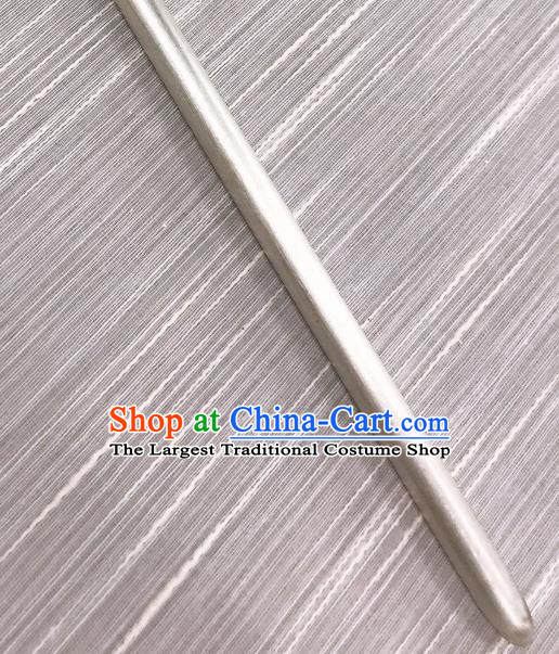 Korea Stage Performance Silver Hair Stick Korean Court Bride Hairpin Traditional Wedding Hair Accessories
