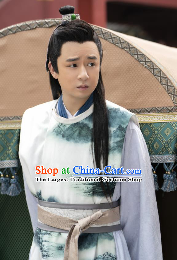 China Ancient Scholar Hanfu Clothing Traditional Television Drama My Heroic Husband Childe Li Pin Costume