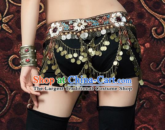 Indian Oriental Dance Sexy Black Uniforms Asian Belly Dance Performance Costumes