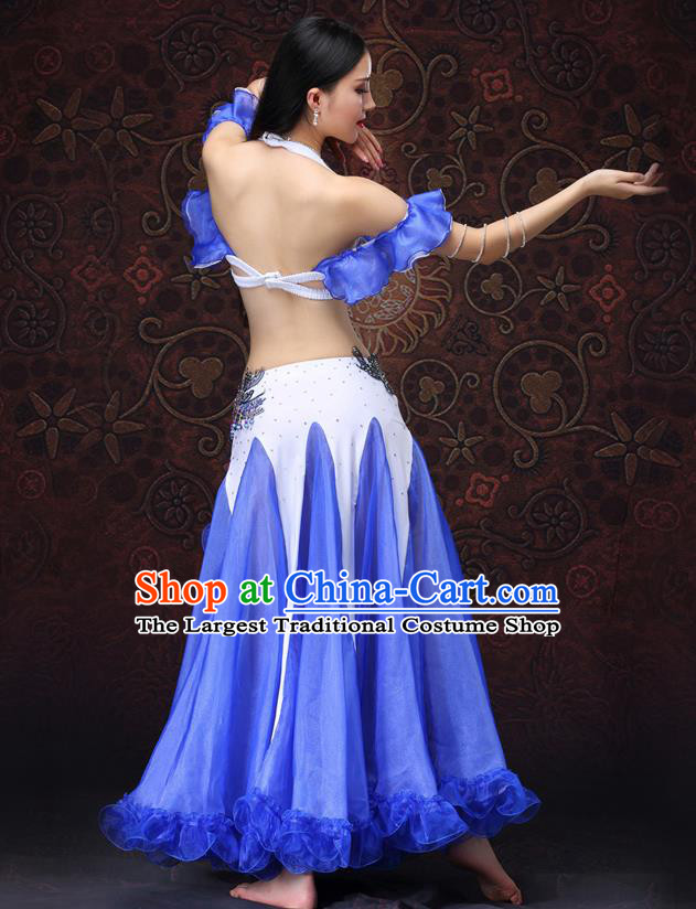 Indian Raks Sharki Oriental Dance Bra and Skirt Uniforms Asian Belly Dance Costumes