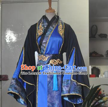 Chinese Ancient Knight Hanfu Clothing Drama Cosplay Royal Highness Apparels Jin Dynasty Swordsman Garment Costumes