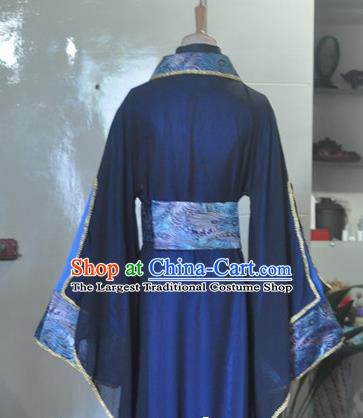 Chinese Ancient Knight Hanfu Clothing Drama Cosplay Royal Highness Apparels Jin Dynasty Swordsman Garment Costumes