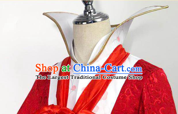 Chinese Game Cosplay Su Wukong Apparels Monkey King Garment Costumes Ancient Bridegroom Clothing