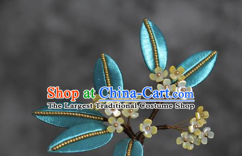 China Traditional Hanfu Hair Accessories Ancient Princess Fragrans Hairpin Ming Dynasty Palace Lady Hair Stick