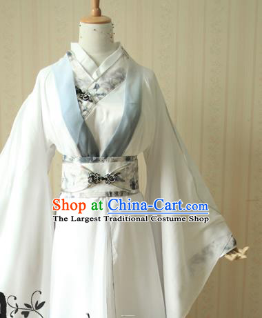 Chinese Cosplay Swordsman Hanfu Clothing Traditional Han Dynasty Childe Apparels Ancient Prince Garment Costumes