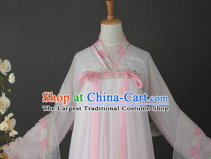 China Ancient Village Girl Garments Traditional Song Dynasty Young Lady Hanfu Dress Cosplay Servant Woman Clothing