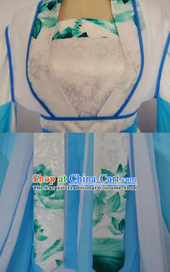 China Traditional Tang Dynasty Court Lady Hanfu Dress Cosplay Fairy Princess Clothing Ancient Swordswoman Garments
