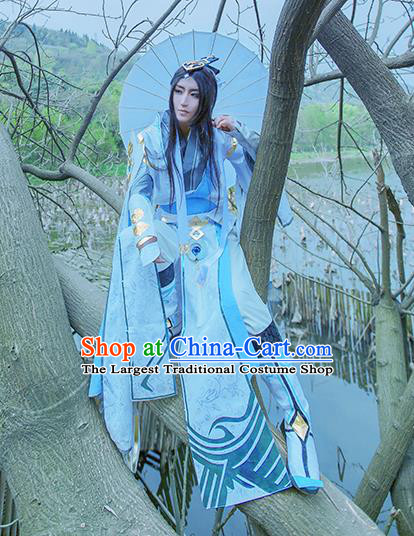 China Ancient General Apparels Qin Dynasty Warrior Garment Costumes Traditional Cosplay Swordsman Hanfu Clothing