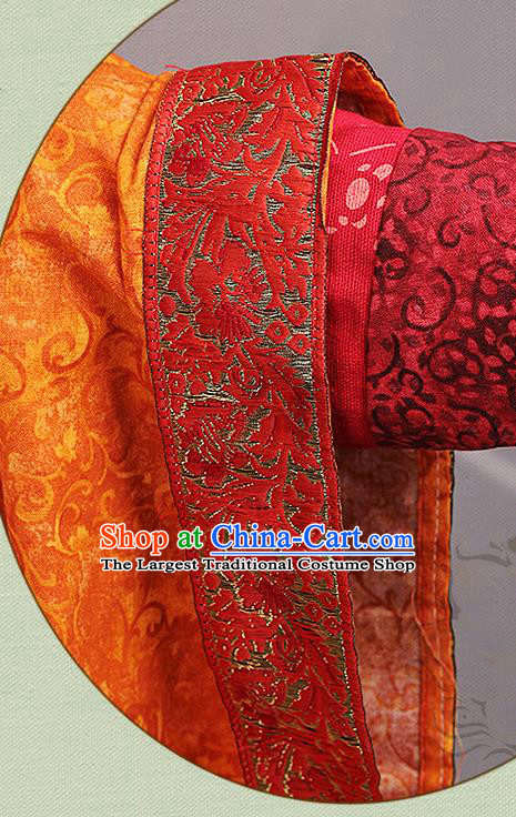 China Cosplay Court Beauty Chu Yu Clothing Ancient Noble Woman Garments Traditional Southern and Northern Dynasties Princess Hanfu Dress