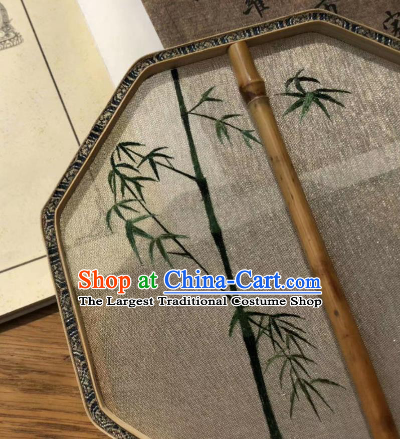 China Traditional Silk Fans Cheongsam Kesi Fan Classical Dance Palace Fan Handmade Double Side Suzhou Embroidered Bamboo Fan