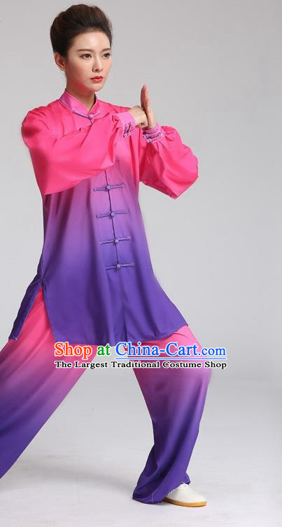 China Tai Ji Training Suits Martial Arts Kung Fu Clothing Tai Chi Group Competition Outfits