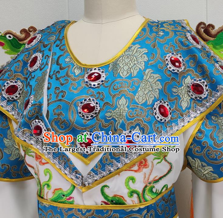 China Peking Opera General Garments Traditional Beijing Opera Warrior Clothing