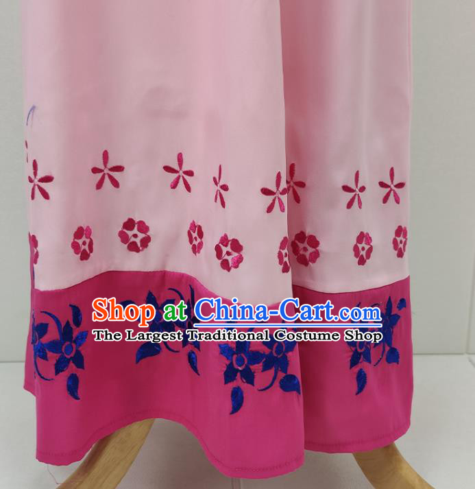 Chinese Beijing Opera Village Girl Clothing Traditional Shaoxing Opera Li Fengjie Dress Garments