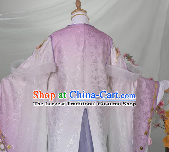 Chinese Ancient Crown Prince Hanfu Clothing Traditional Cosplay Han Dynasty Swordsman Garment Costumes