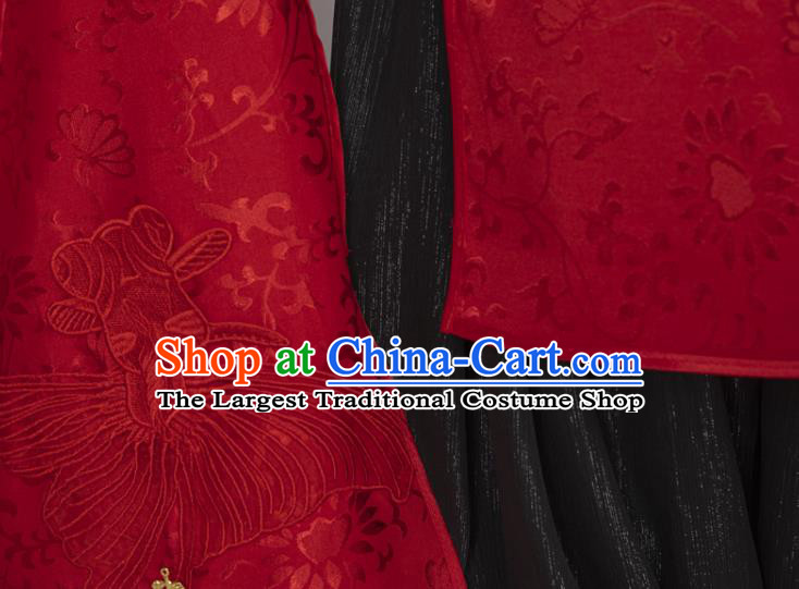 China Traditional Cosplay Female Swordsman Clothing Ancient Fairy Princess Hanfu Dress Garments