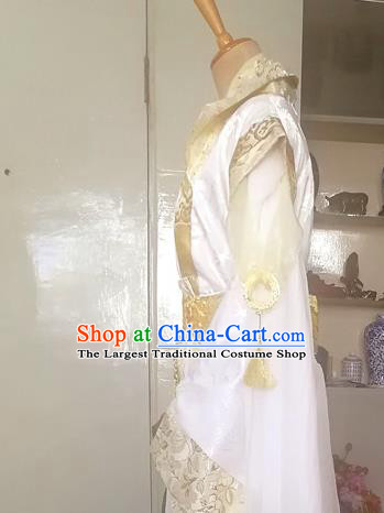 Chinese Han Dynasty Monarch Garment Costumes Ancient Emperor Hanfu Clothing Drama Cosplay Apparels