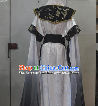 Chinese Ancient King Hanfu Clothing Drama Cosplay Prince Apparels Qin Dynasty Monarch Garment Costumes
