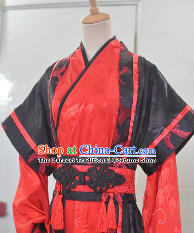 Chinese Song Dynasty Scholar Garment Costumes Ancient Swordsman Hanfu Clothing Drama Cosplay Nobility Childe Apparels