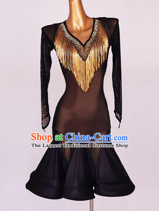 Professional Latin Dance Competition Dress for Women，Adult Cha