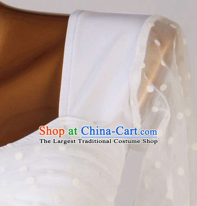 Professional Women Modern Dance Clothing Waltz Dance Red Dress Ballroom Dancing Fashion International Dance Competition Costume