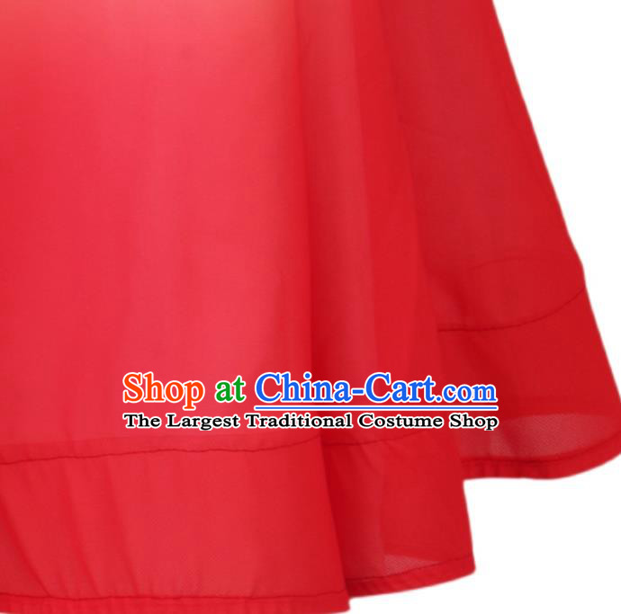 Professional Women Modern Dance Clothing Waltz Dance Red Dress Ballroom Dancing Fashion International Dance Competition Costume