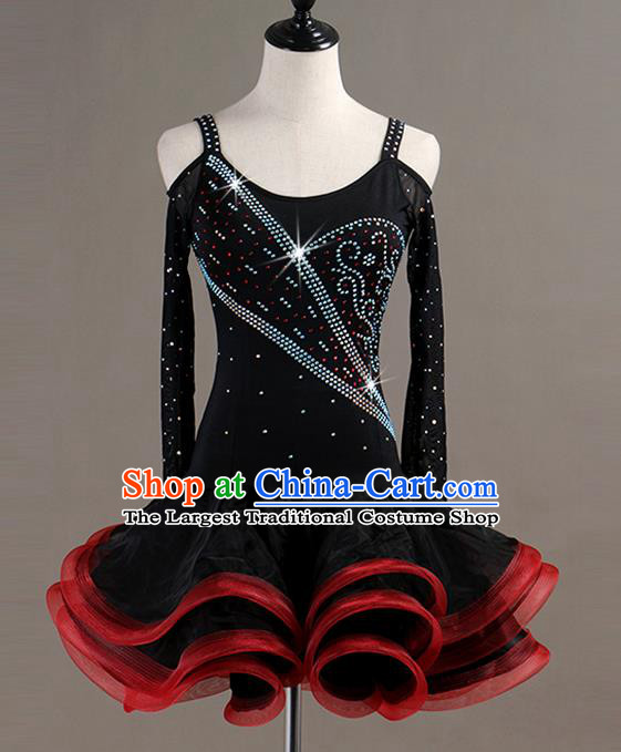 Cha-Cha Ice & Latin dance dress - Performing Outfit Design Studio