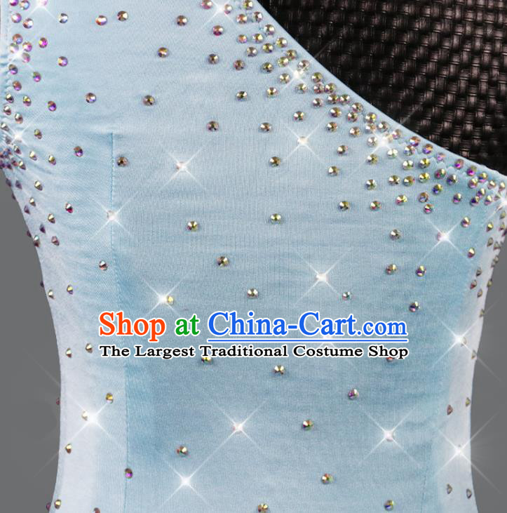Professional Latin Dance Feather Short Dress Modern Dance Costume Women Dancing Competition Clothing Cha Cha Sexy Fashion