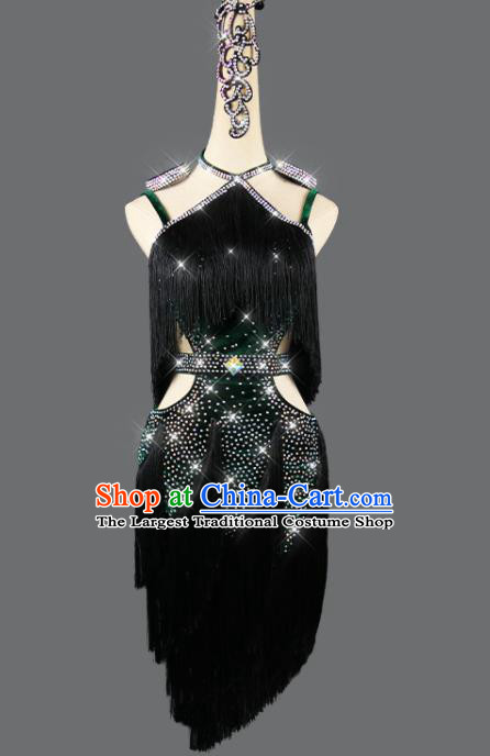 Professional Women Dancing Competition Clothing Cha Cha Sexy