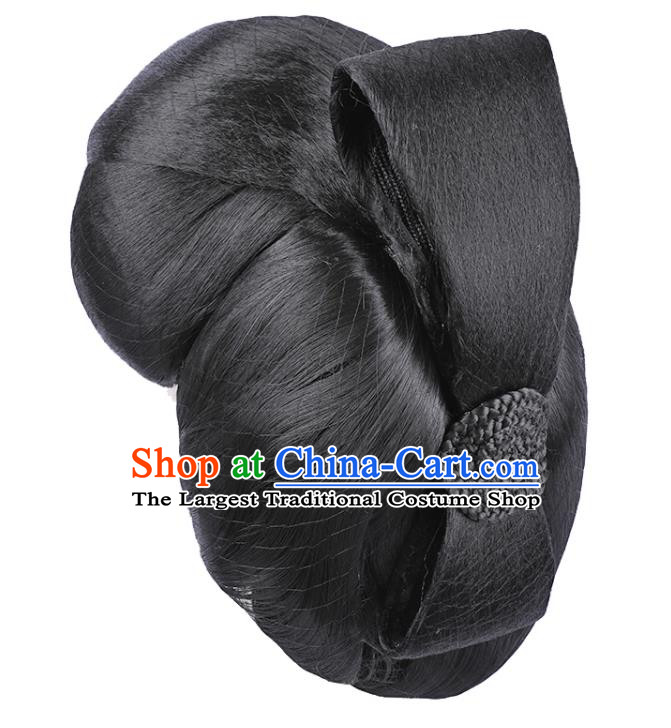 Japanese Traditional Geisha Headdress Japan Kimono Hairpieces Stage Performance Wigs