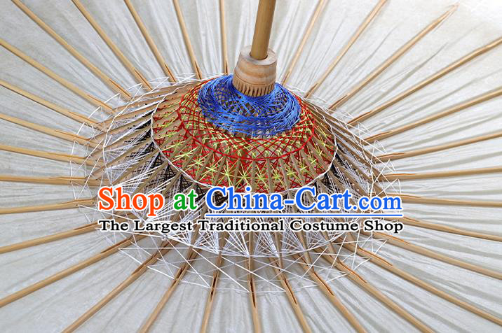 China Woman Paper Umbrella Handmade Oil Paper Umbrella Traditional Drama Umbrellas Classical Dance Umbrella