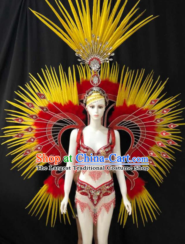 Custom Samba Dance Uniforms Brazilian Carnival Costumes
