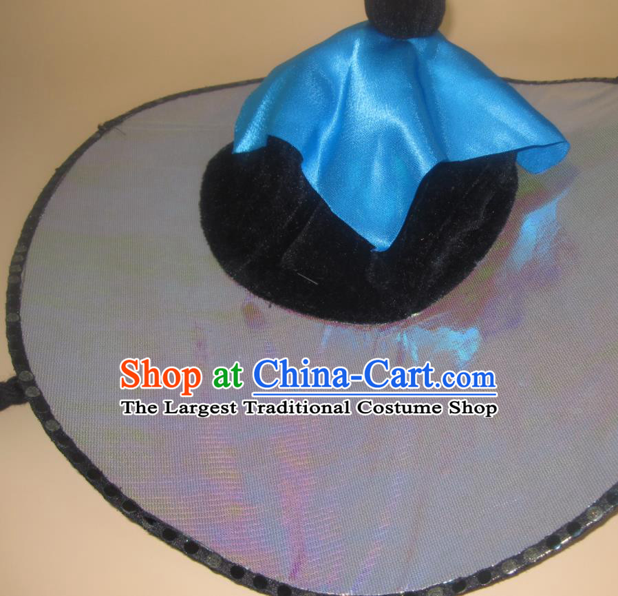 Chinese Flower Drum Opera Liu Hai Cuts Firewood Headpieces Beijing Opera Young Male Headdress Peking Opera Xiaosheng Hat