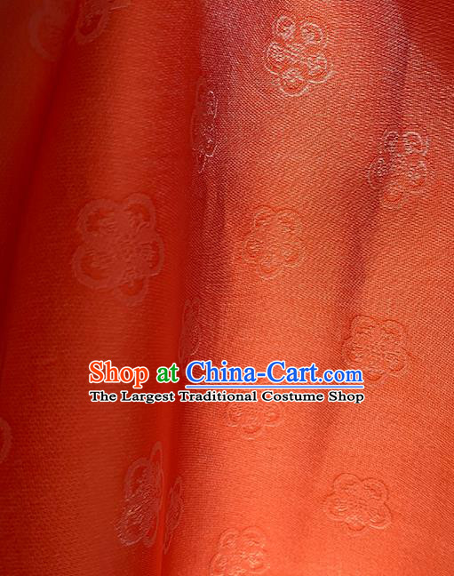 Asian Chinese Ming Dynasty Red Tapestry Fabric Hanfu Dress Jacquard Brocade Traditional Lantern Pattern Satin Drapery