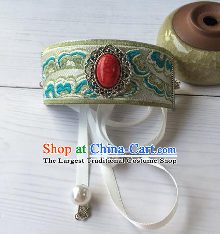 Chinese Traditional Ming Dynasty Hair Accessories Ancient Scholar Hairdo Crown Classical Swordsman Headband