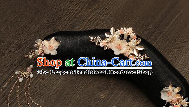 China Ancient Imperial Consort Wigs and Hairpins Drama Story of Yanxi Palace Hairpieces Traditional Qing Dynasty Manchu Woman Headdress