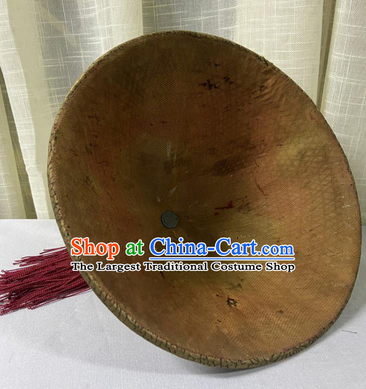 Chinese Qing Dynasty Official Hat Ancient County Magistrate Headdress Traditional Summer Headwear